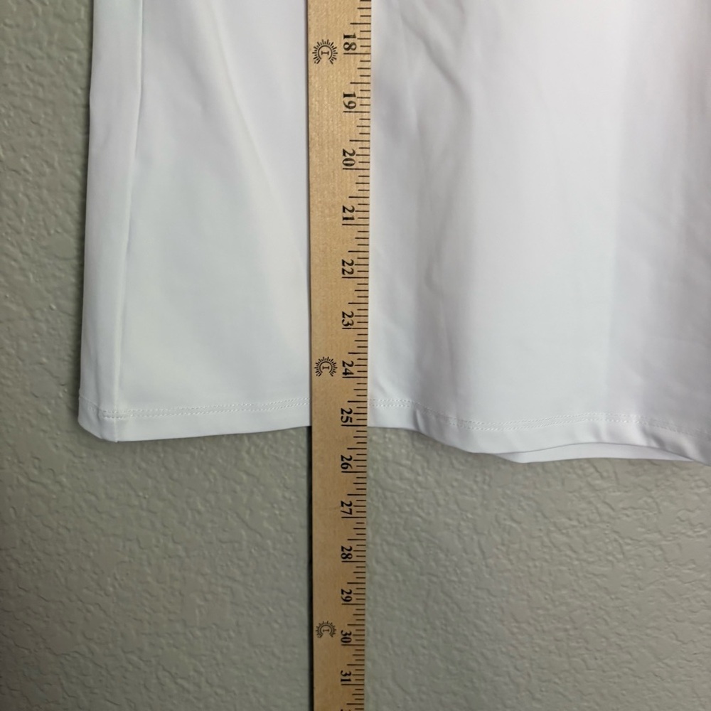 J Mclaughlin White Basic Performance Nylon Spande… - image 4